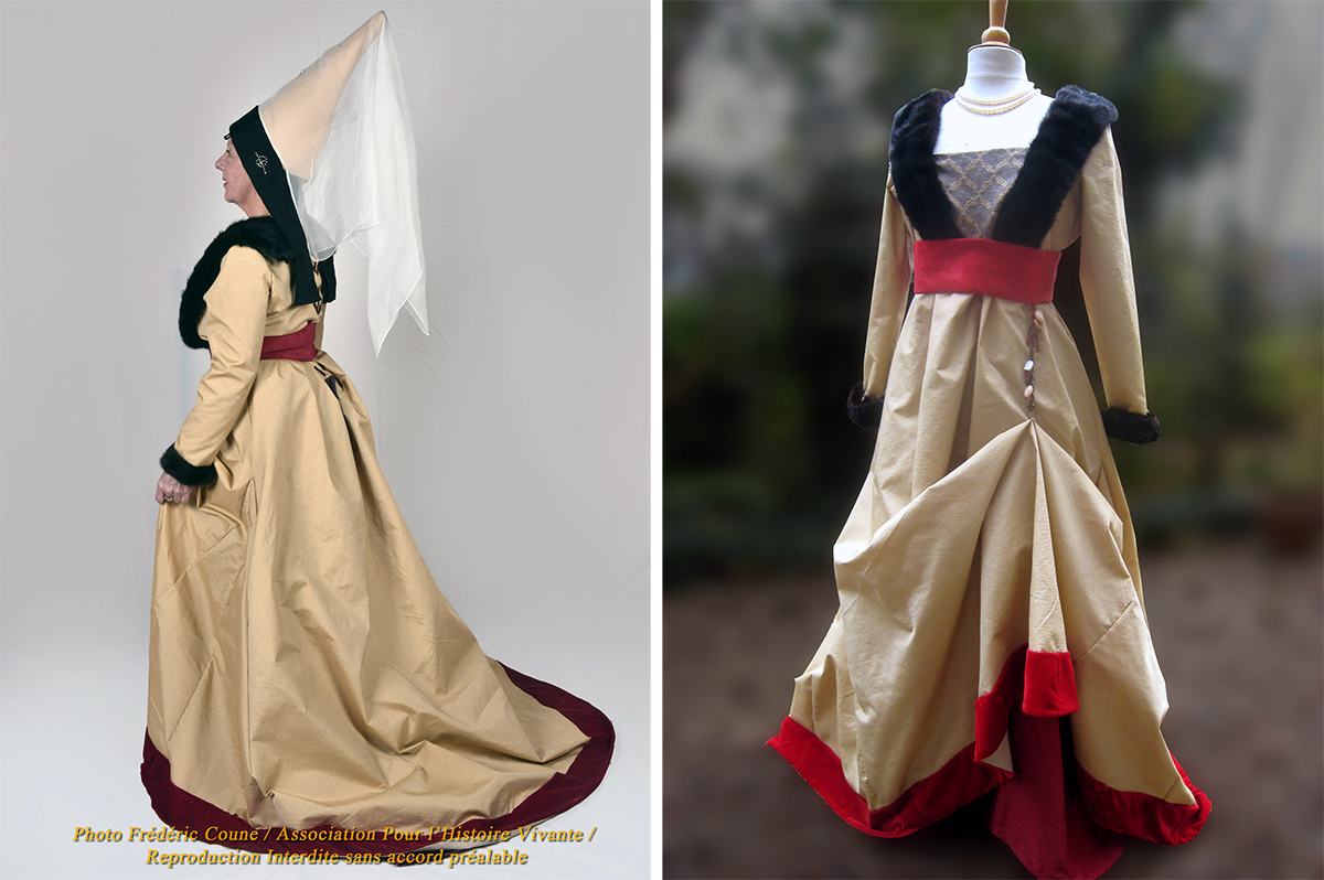 robe à tassel, costumes historiques