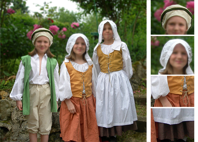 costumes historiques enfants